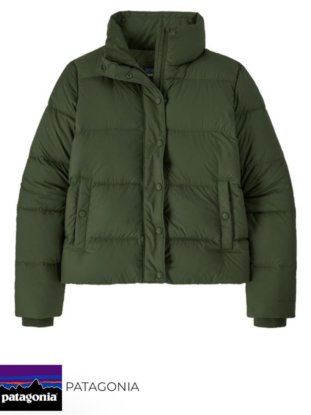 Patagonia Silent Down Jacket - Torrey Pine Green
